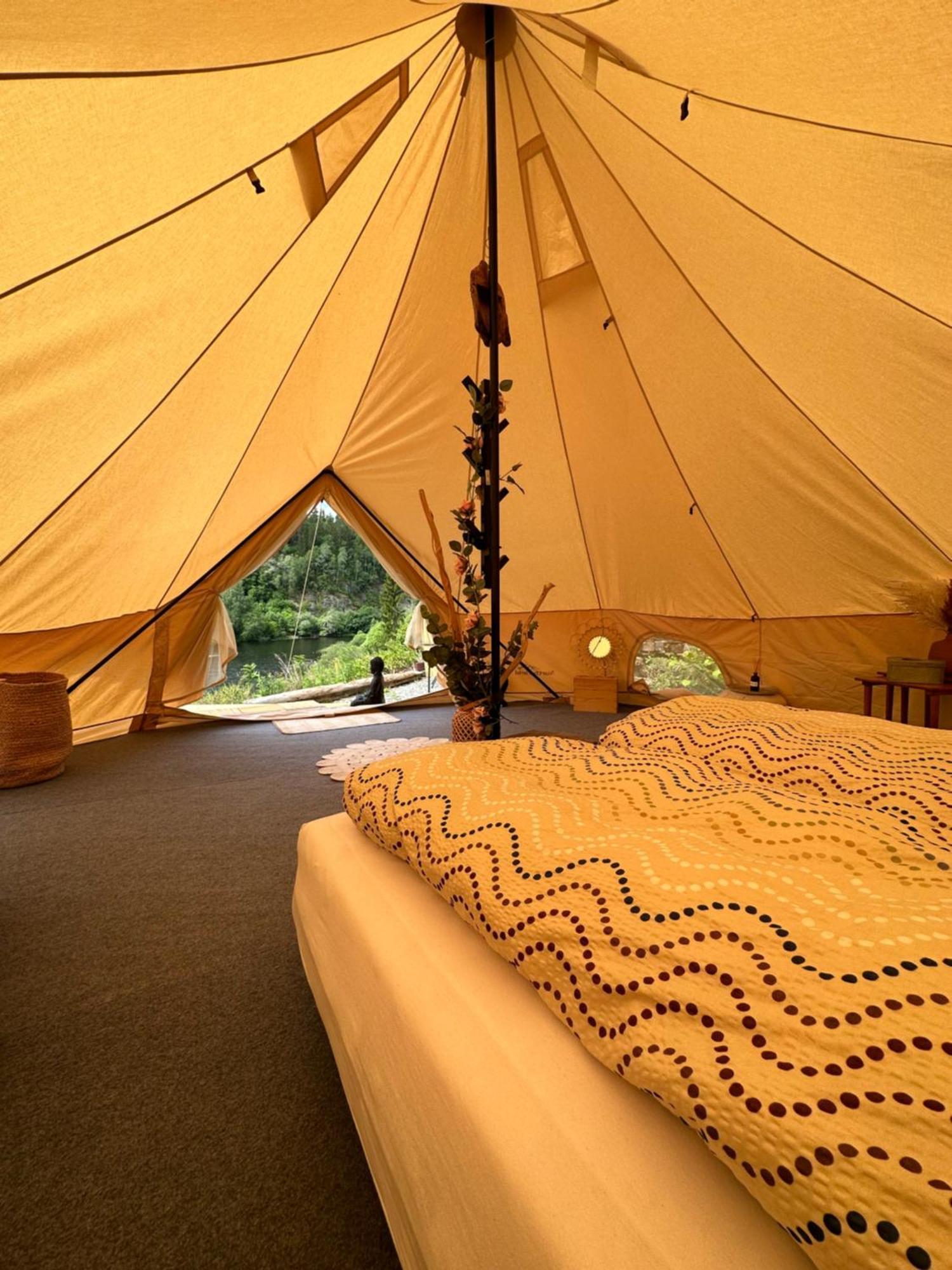 Glamping On Idyllic Lake, Paddle Boards & Rowboat Porsgrunn Zewnętrze zdjęcie